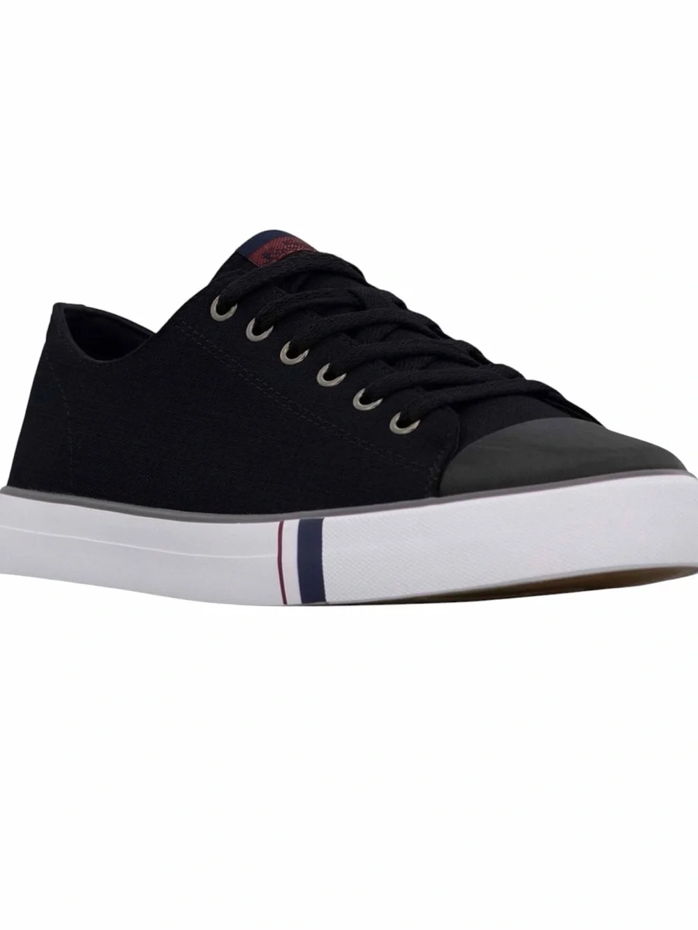 New in Box/Tag Mens Ben Sherman DORSET LO Memory Foam Black Sneaker Size: 8.5